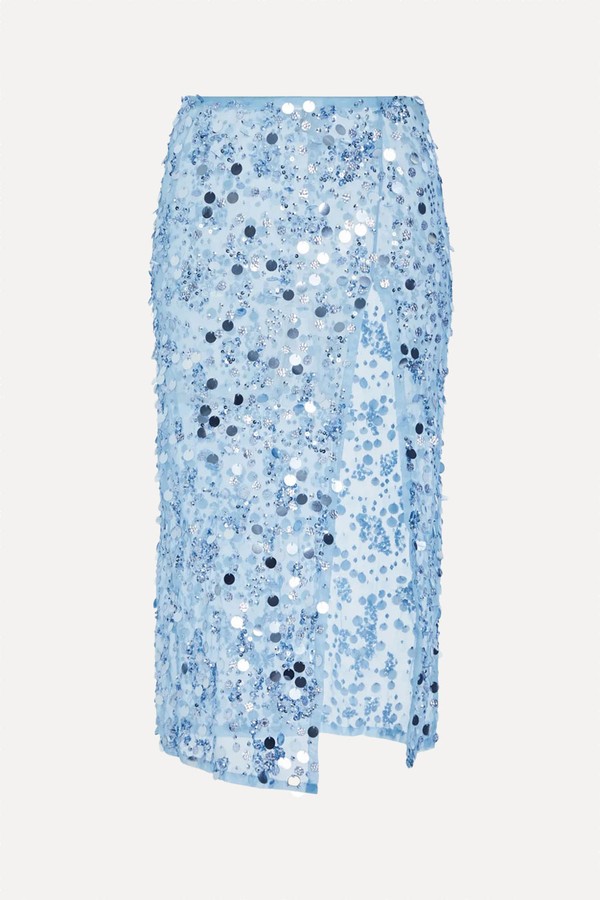 Mirage Sequinned Sheer Skirt from Retrofete