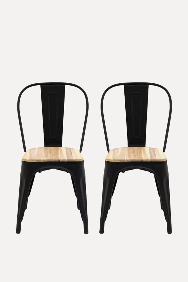 Set Of 2 Ponza Dining Chairs from Gallery Direct