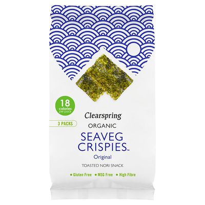 Organic Seaveg Crispies from Clearspring Organic 