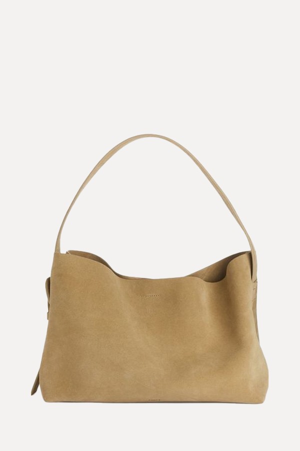 Suede Shoulder Bag from ARKET