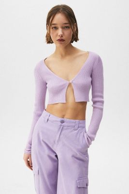 Cropped Open Cardigan from Pull & Bear