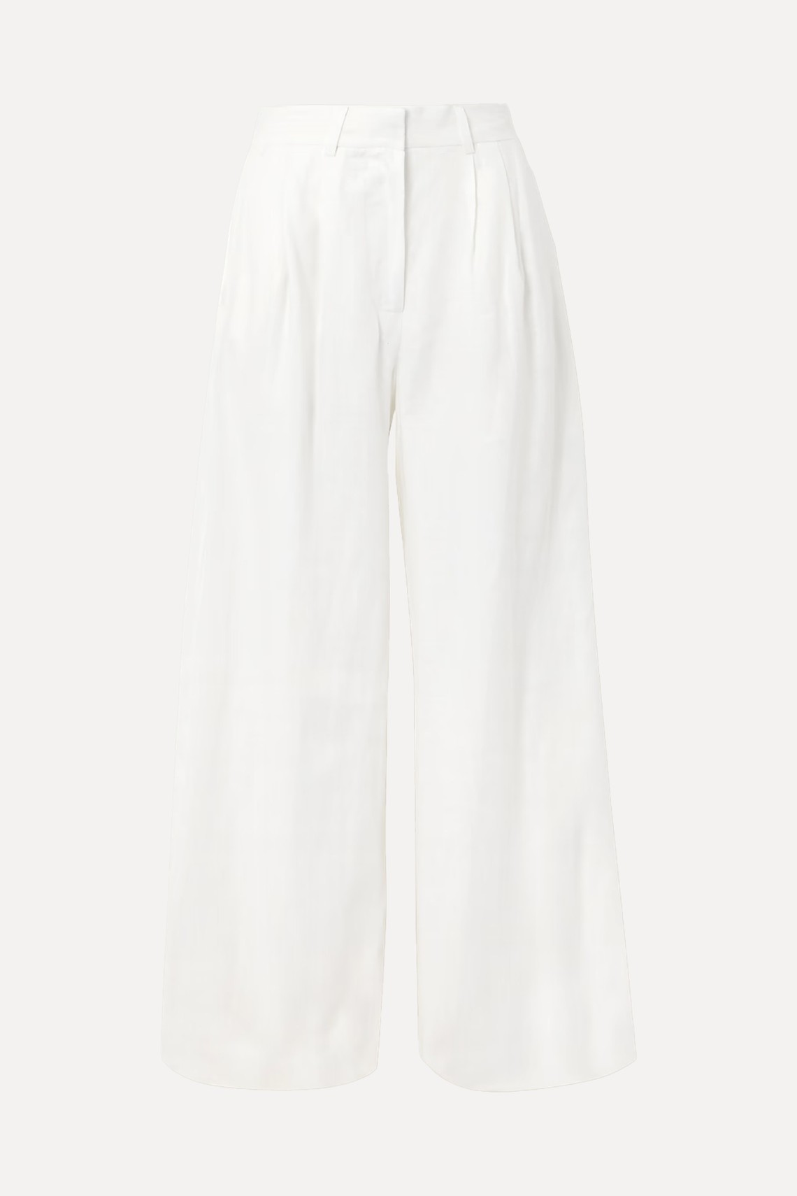 Sasha Linen Wide-Leg Pants from Staud