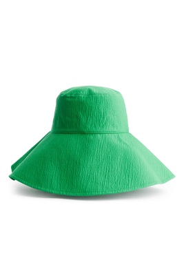 Seersucker Beach Hat from Arket