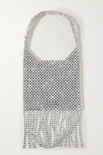 Cher Fringe Silver Bag from Loeffler Randall