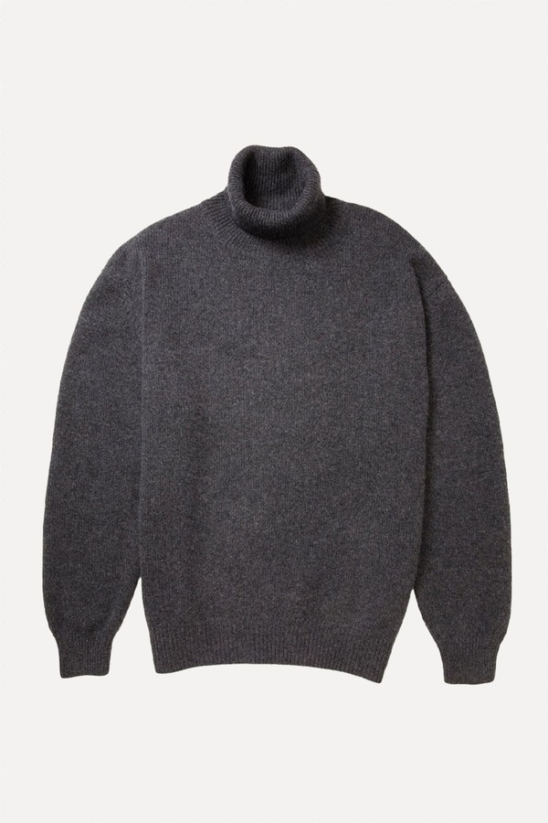 Hamilton Cashmere Roll Neck Jumper from Kiltane