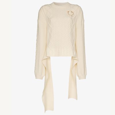 Braid City Cable Knit Sweater from Magda Butrym
