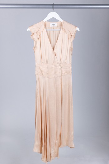 Gold Silk Dress from Ba&Sh