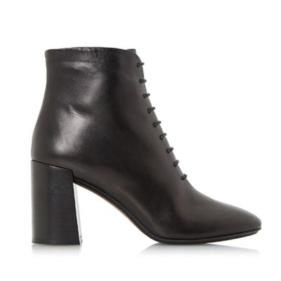 Lace Up Flared Heel Boot from Dune London