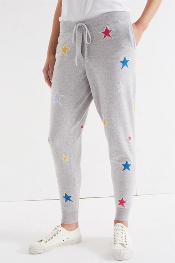 Acid Star Cashmere Track Pants from Chinti & Parker