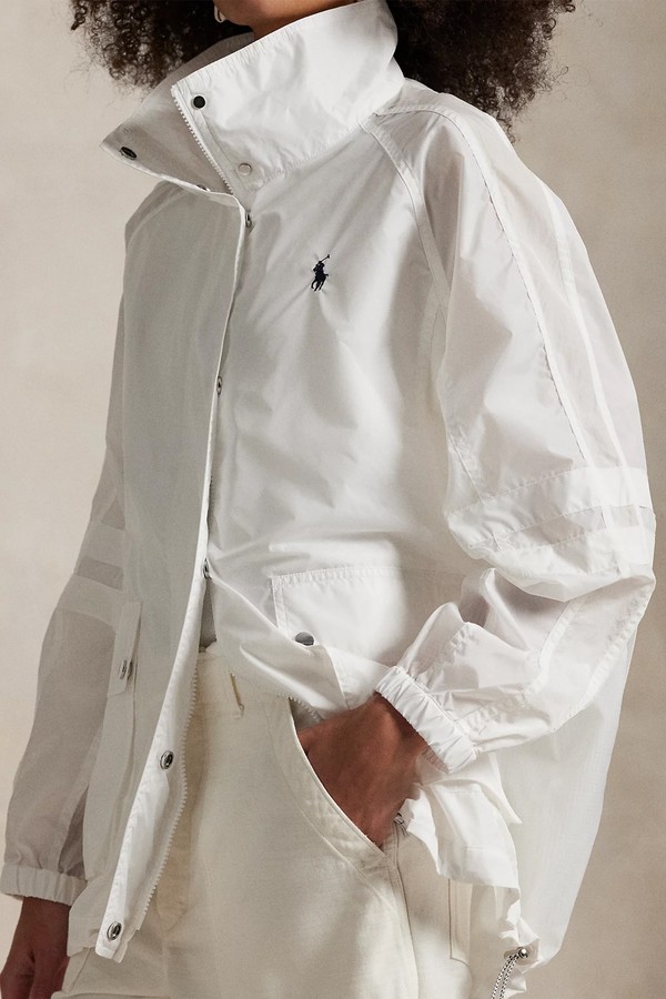 Water-Repellent Funnelneck Jacket