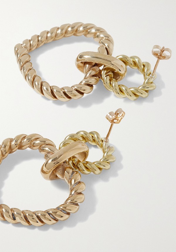 Bambola Gold-Tone Earrings from Laura Lombardi