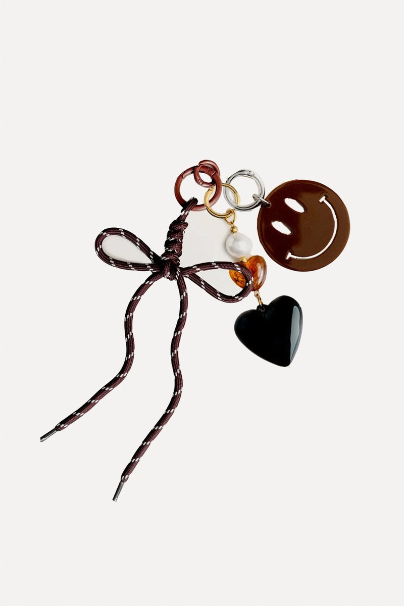 Happy Face Bag Charm from Orelia