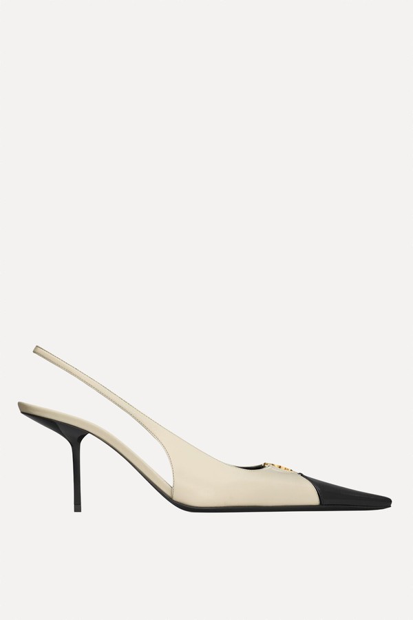 Babylone Breteuil Slingback Court Shoes from Saint Laurent