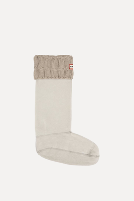 6 Stitch Cable Tall Boot Sock  from Hunter