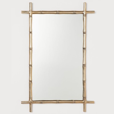 Mirror With A Metal Frame