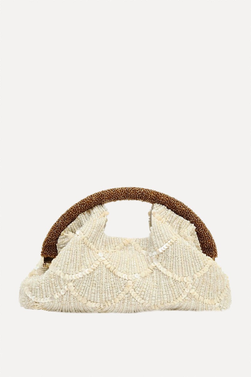 Appliqué Clutch Bag from zara