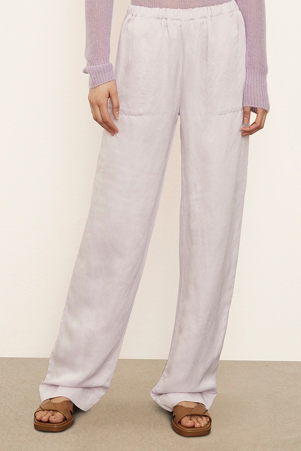 Wide Leg Linen Blend Trousers from Vince
