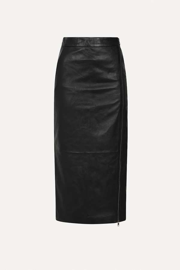 Pencil Skirt With Full Length Zip from Muubaa