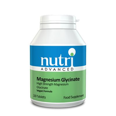 Magnesium Glycinate 120 Tablets from Nutri Advanced 