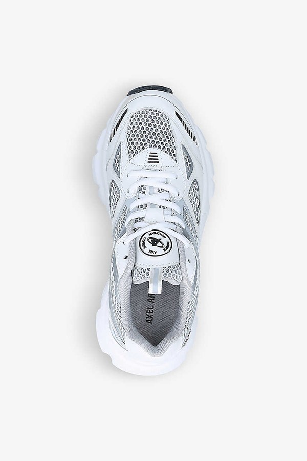 Marathon Runner Mesh And Leather Trainers from Axel Arigato