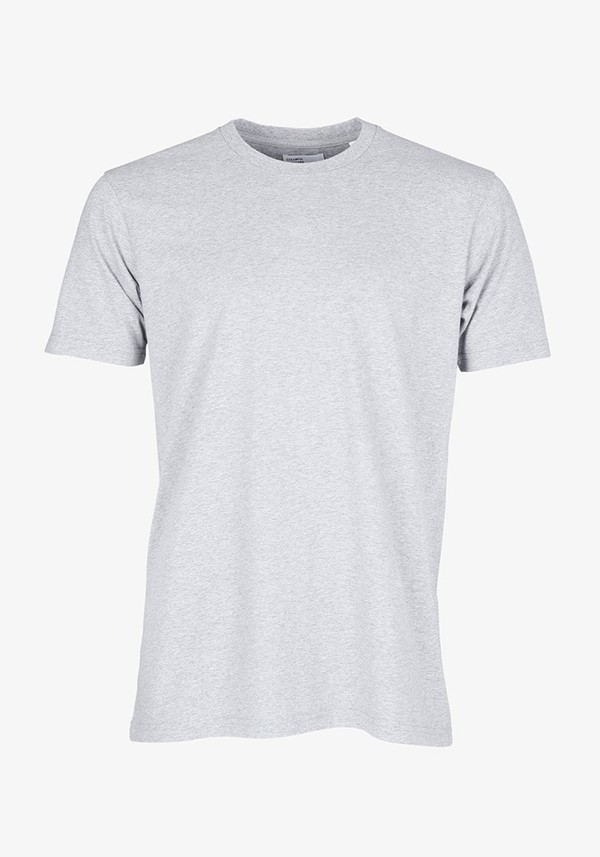 Classic Organic Tee Snow Melange