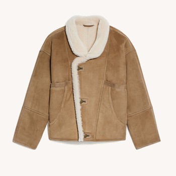 Short Sheepskin Coat, £1,036 (was £1,480) | Sandro