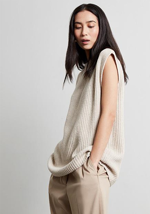 Sleeveless Rib Tank from Aligne