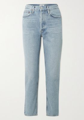 Fen High-Rise Straight-Leg Organic Jeans from Agolde