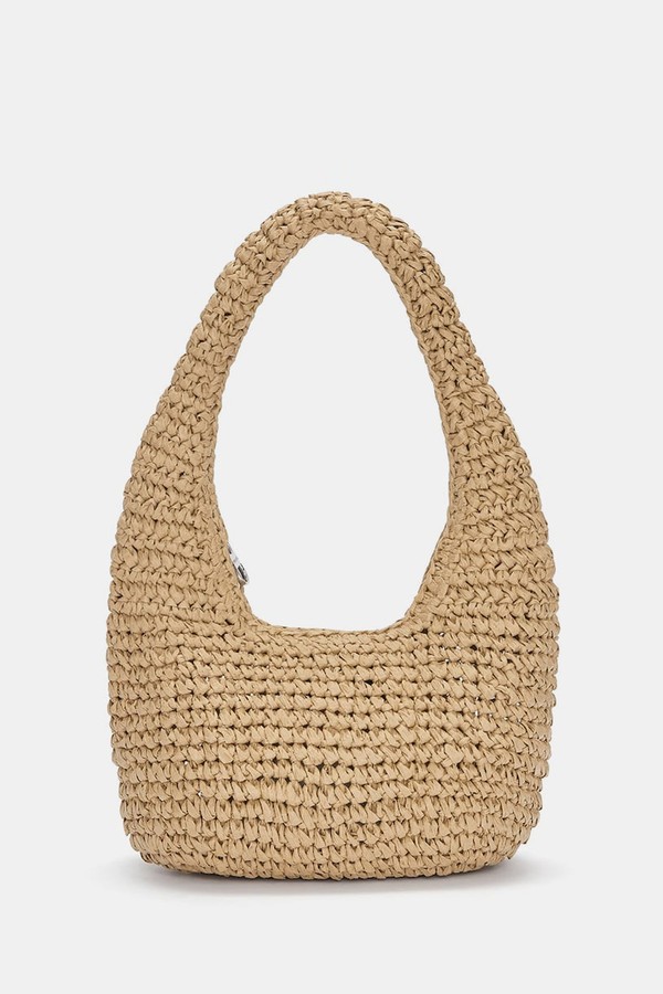 Raffia-Style Shoulder Bag from Pull & Bear