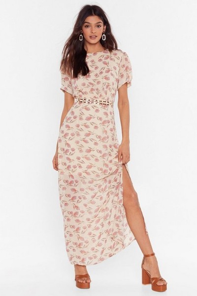 Plant Help Myself Floral Maxi Dress