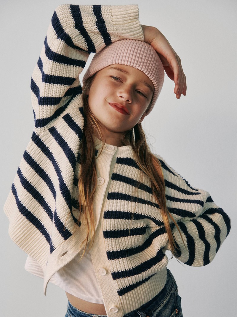 Stripe Oversized Cardigan from Gap