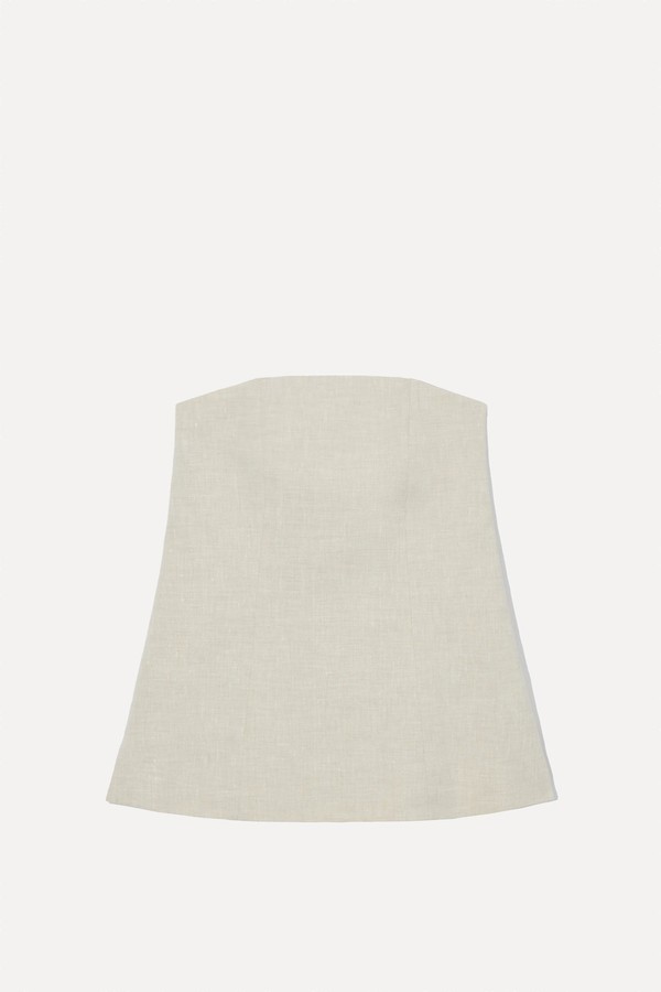 Linen Bustier Top from COS
