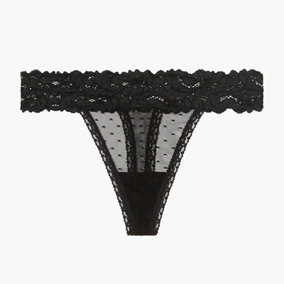 Dotted Mesh Thong from Savage X Fenty