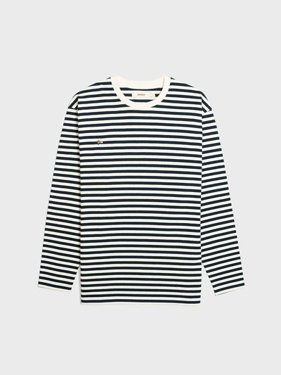 Summer Stripes Recycled Cotton Long Sleeve T-Shirt