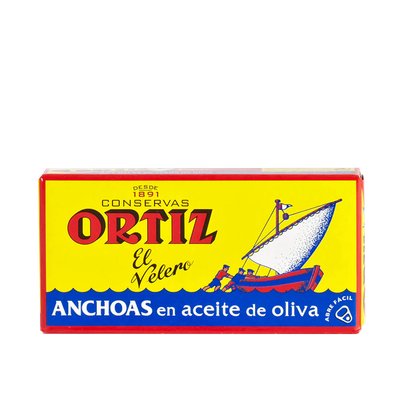 Small Cured Anchovy Fillets from Ortiz