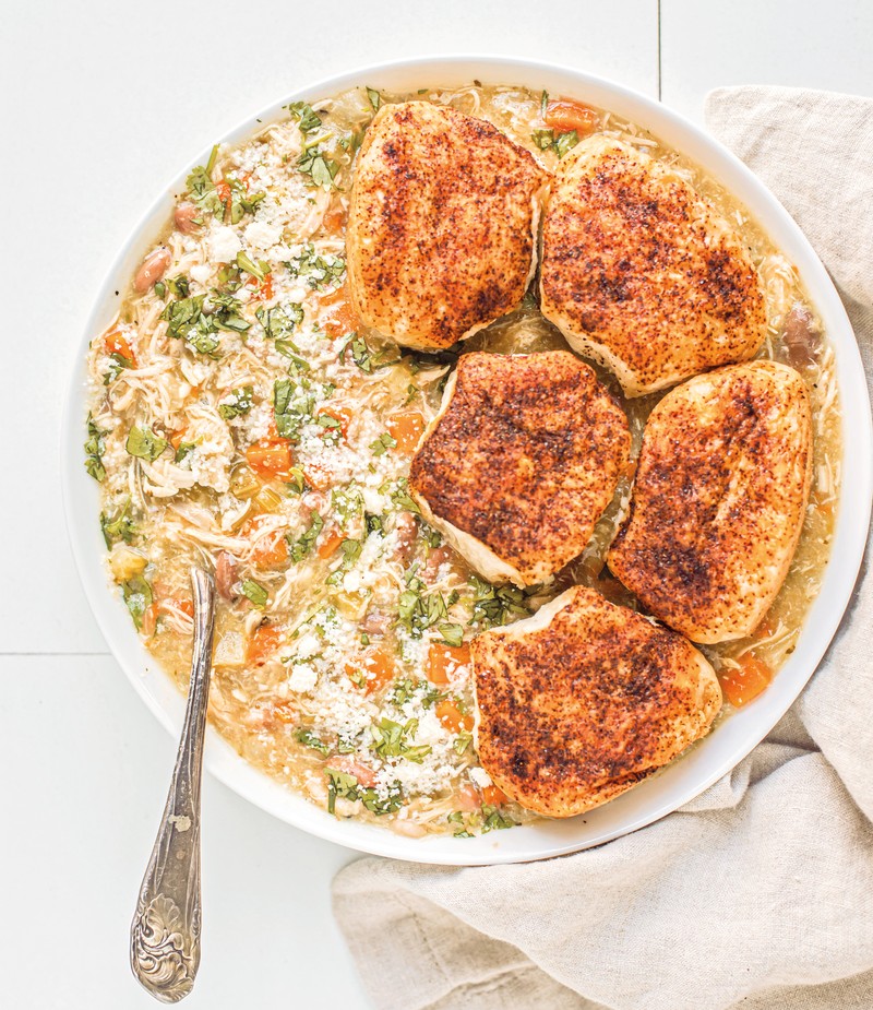 Chicken Verde Pot Pie