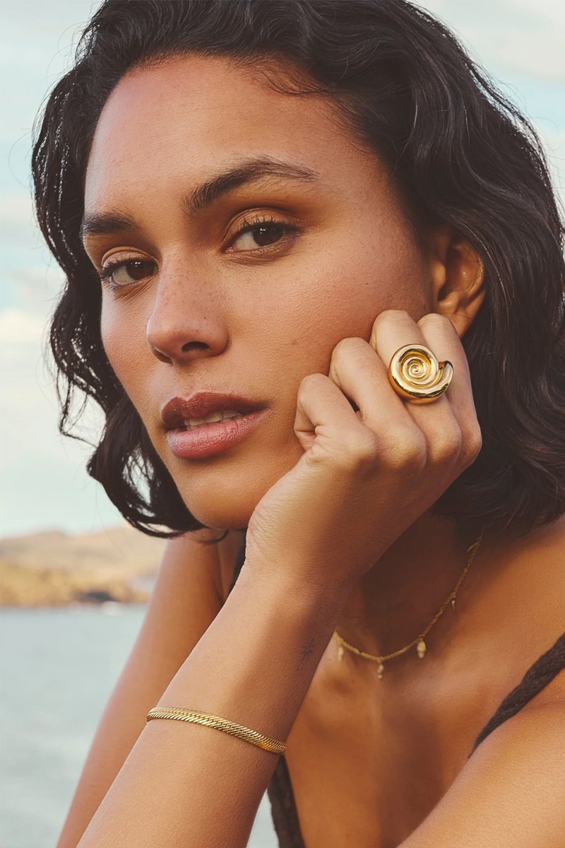 Spiral Statement Ring from Missoma
