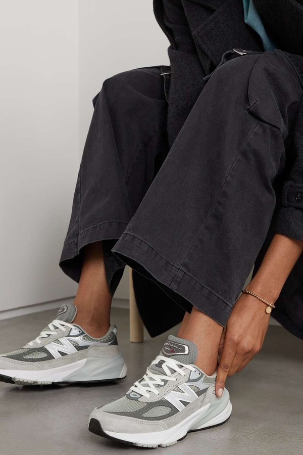 Made In USA 990V6 Suede, Leather & Mesh Sneakers from New Balance