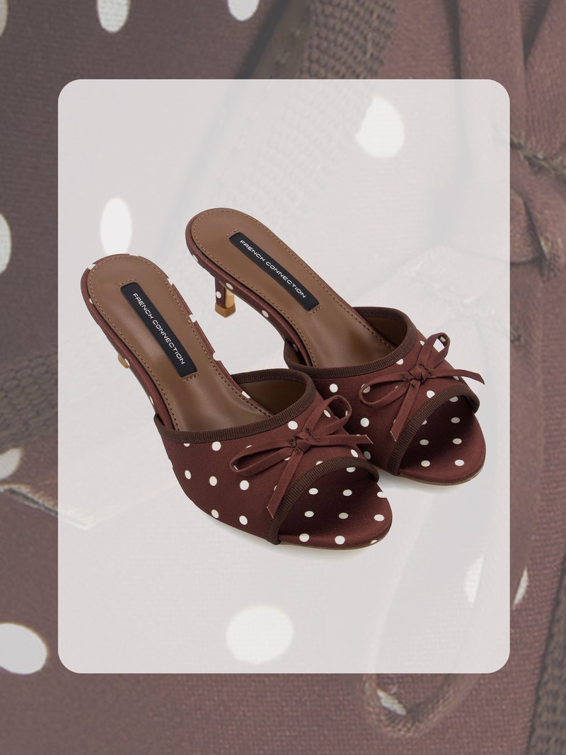 Dotty Bow Mules