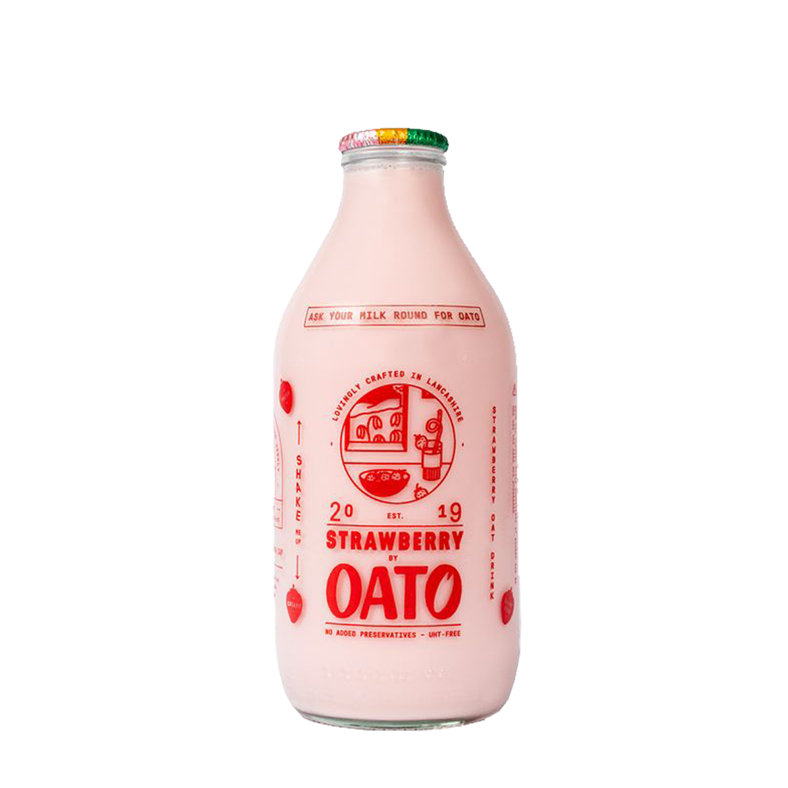 Strawberry Oat Drink from OATO