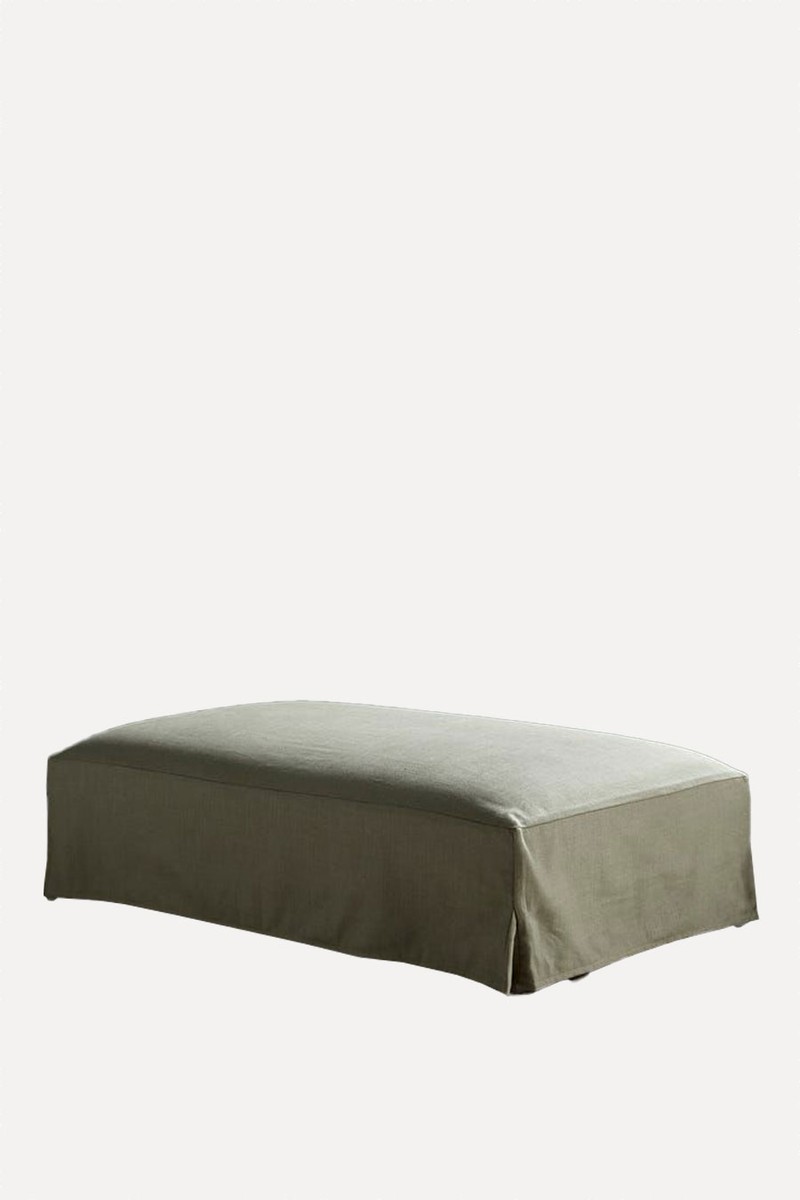 Loose Cover Coffee Table Ottoman from Cox & Cox