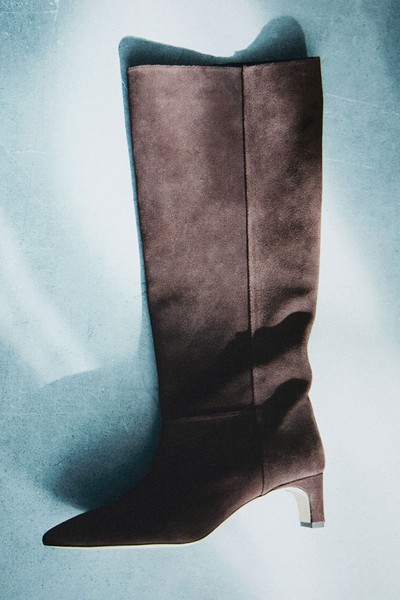 Pointed-Toe Knee-High Boots from & Other Stories