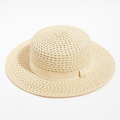 Hidden Hills Boater Hat from Free People