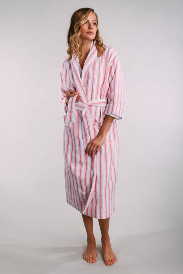 Red Striped Robe