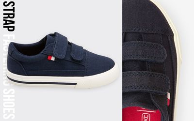 Navy Strap Touch Fastening Shoes, From £13