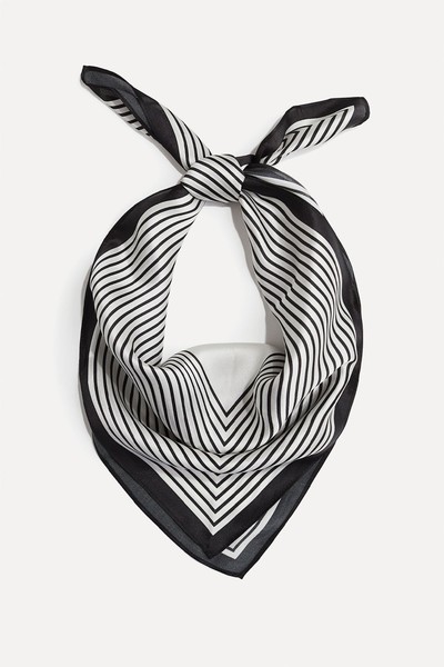 Printed Silk Scarf from H&M