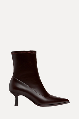 Stiletto Heel Boots With Stretch Legs from Stradivarius