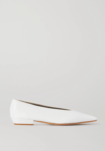 Leather Ballet Flats from Bottega Veneta