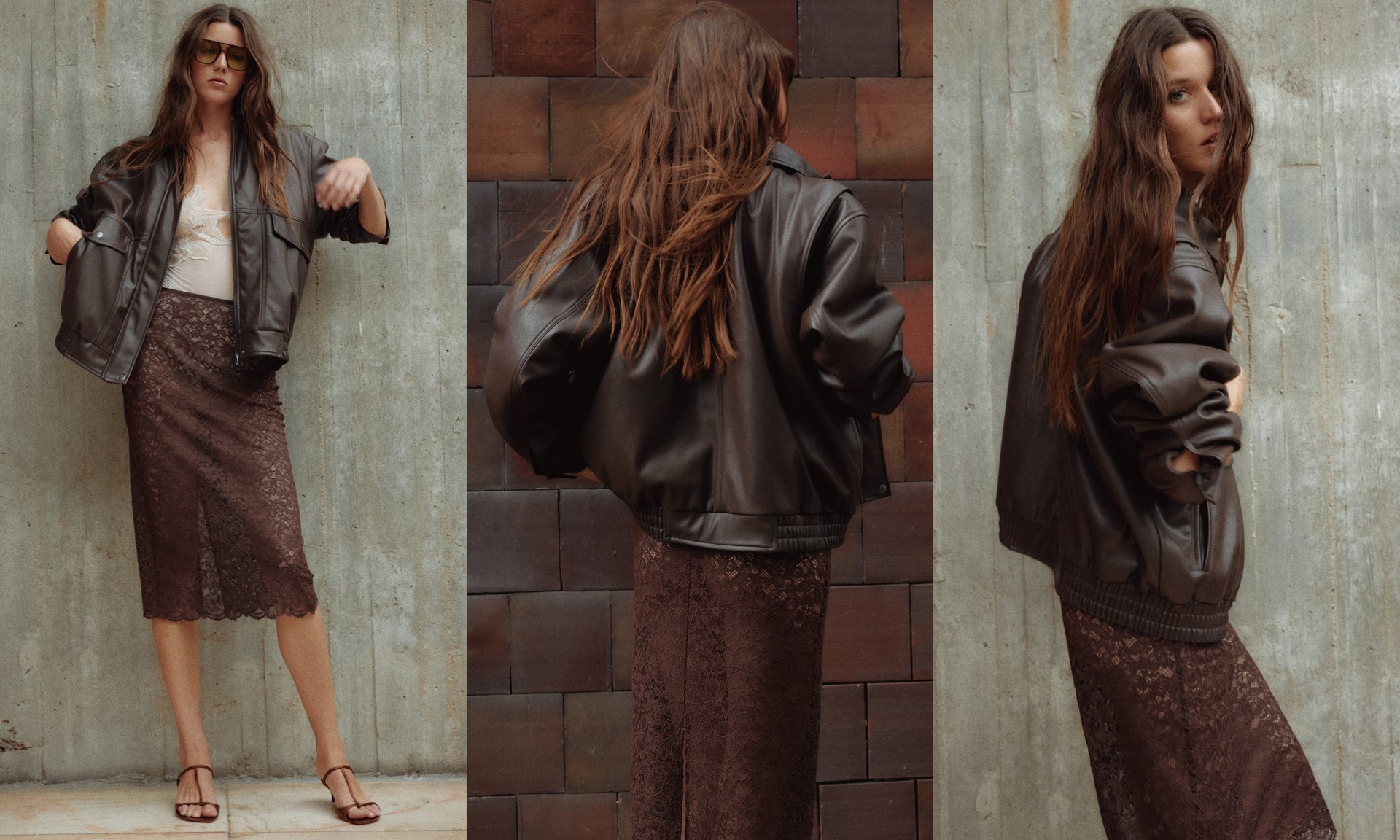 Lace Pencil Skirt from H&M  