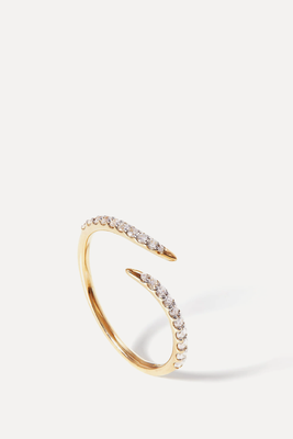 Fine Open Claw Ring
